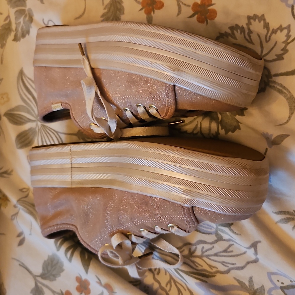 KEDS FOR KATE SPADE PLATFORM SNEAKERS SIZE 9.5 - Picture 7 of 11